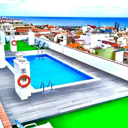 Atico Con Piscina En El Centro Puerto De La Cruz - Edificio Girasol