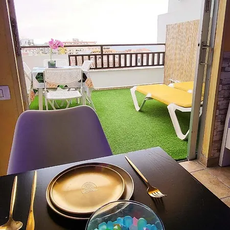 Ático con piscina en el centro Puerto de la Cruz - Edificio Girasol * Puerto de la Cruz (Tenerife)