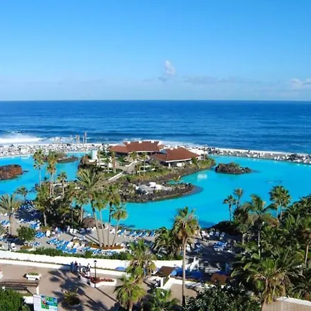 Atico Con Piscina En El Centro Puerto De La Cruz - Edificio Girasol Апартаменты Пуэрто-де-ла-Крус
