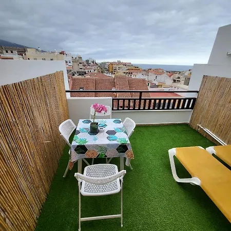 Apartamento Ático con piscina en el centro Puerto de la Cruz - Edificio Girasol *