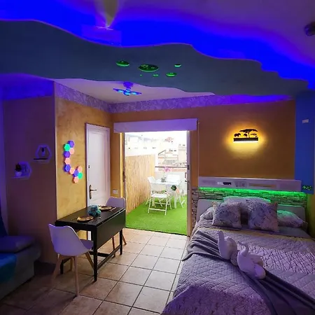 Ático con piscina en el centro Puerto de la Cruz - Edificio Girasol Apartamento